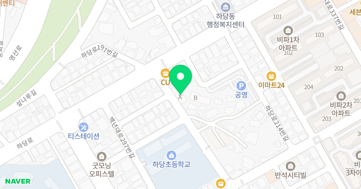 스타오피스텔 위치 지도 - 전라남도 목포시 백년대로307번길 40