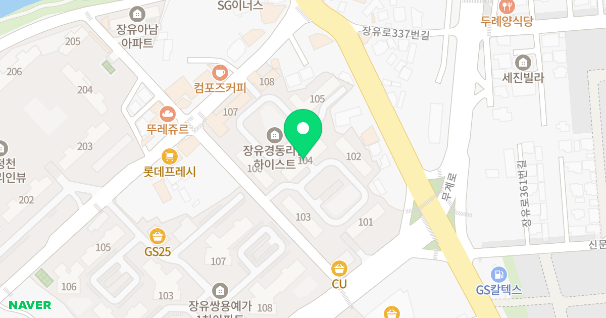 장유경동리인하이스트 위치 지도 - 경상남도 김해시