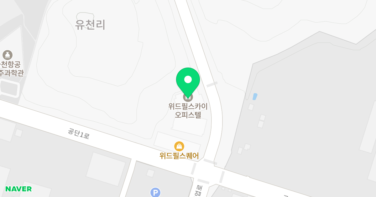 사천 위드필스카이 위치 지도 - 경상남도 사천시 사남면
