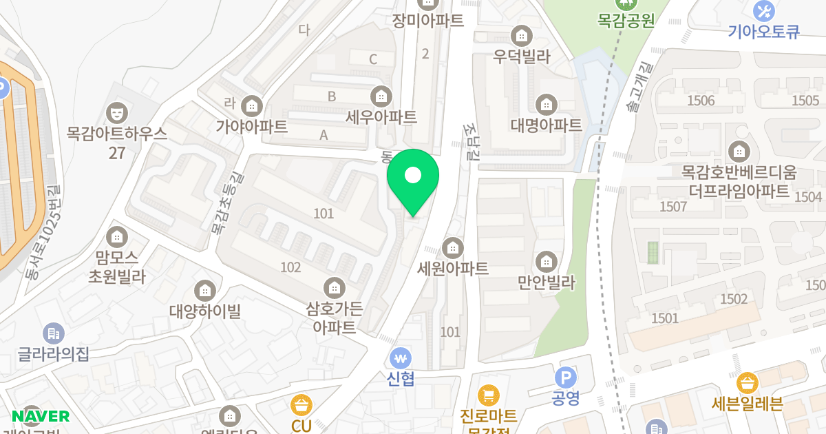 쎈텀플레이스 위치 지도 - 경기도 시흥시 동서로 1065
