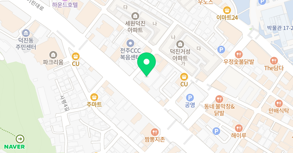 덕진동1가 1279-15 업무시설 (유)케이엔씨) 위치 지도 - 전북특별자치도 전주시 덕진구 기린대로 510