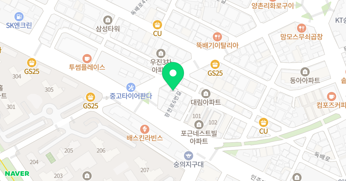 참좋은 주택 위치 지도 - 인천광역시 미추홀구 장천로6번길 4