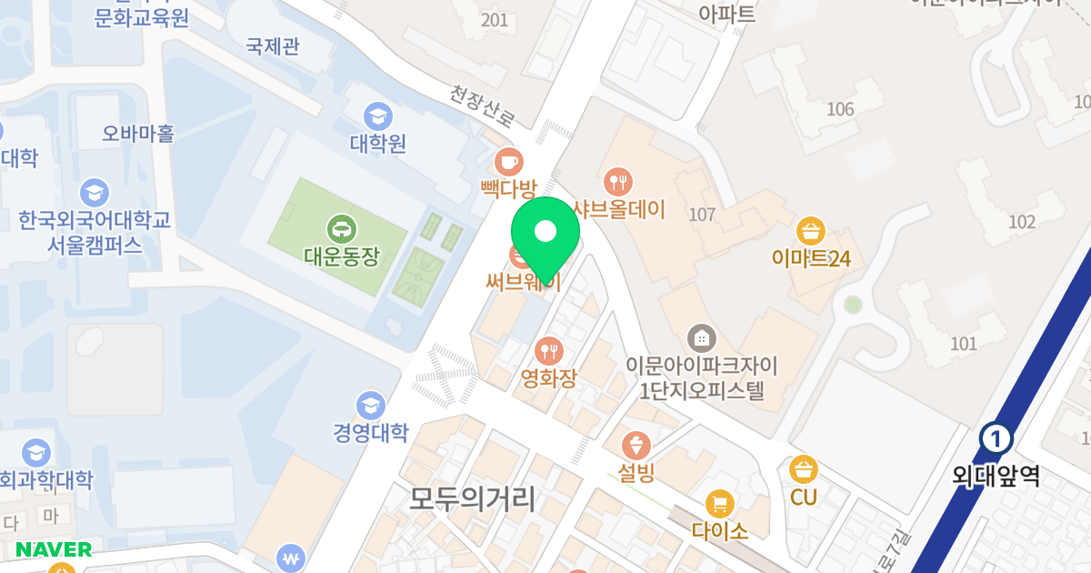 (288-17) 위치 지도 - 서울특별시 동대문구 휘경로 3-13