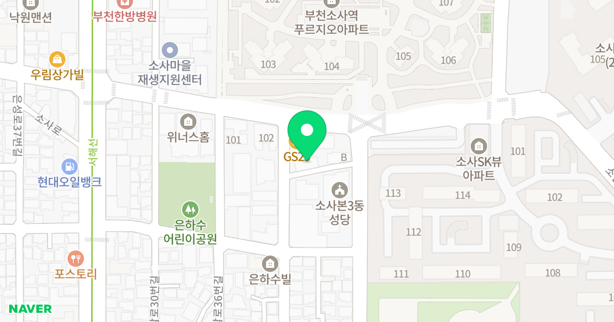 펠리시티 위치 지도 - 경기도 부천시 소사구  60