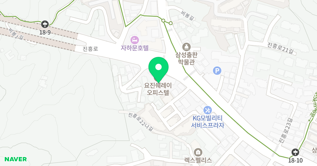 요진오피스텔쉐레이 위치 지도 - 서울특별시 종로구 진흥로 432