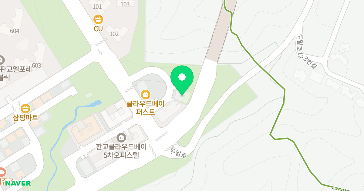 판교 제니스 위치 지도 - 경기도 성남시 분당구 판교대장로8길 24