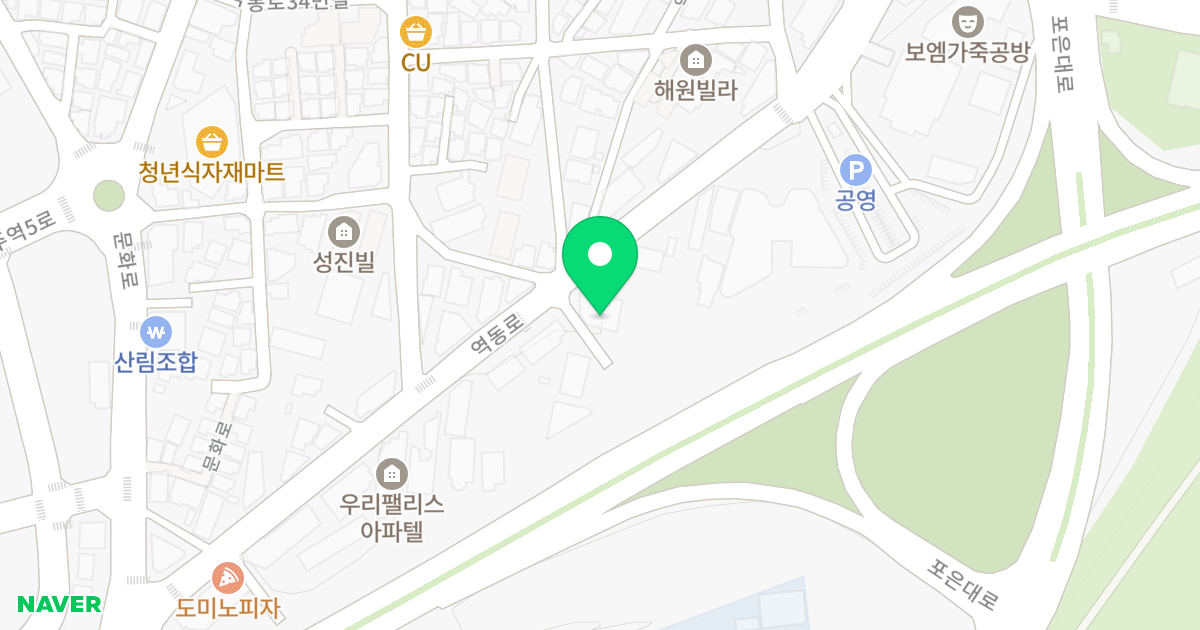 (40-5) 위치 지도 - 경기도 광주시 역동로 25