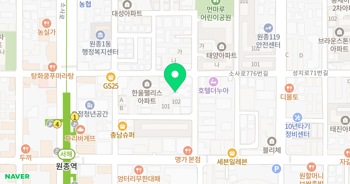 써미트 위치 지도 - 경기도 부천시 오정구  21