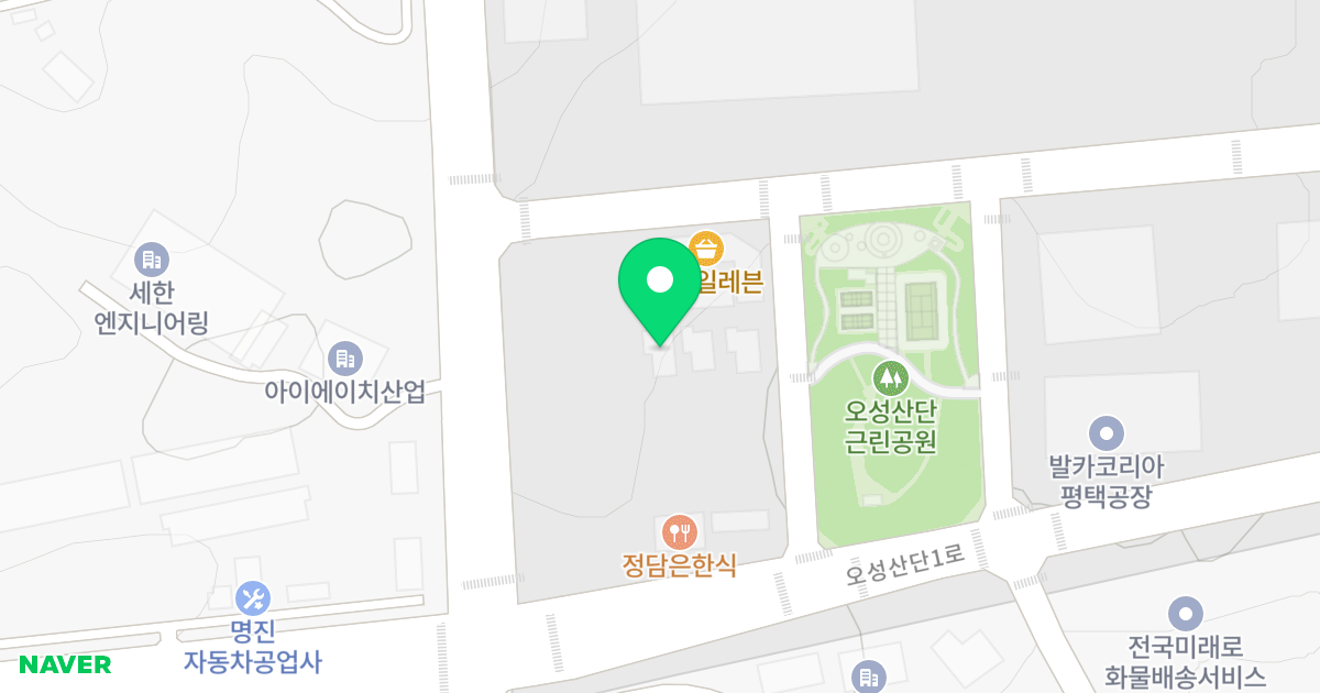 A동 위치 지도 - 경기도 평택시 오성면 오성산단1로 15-13