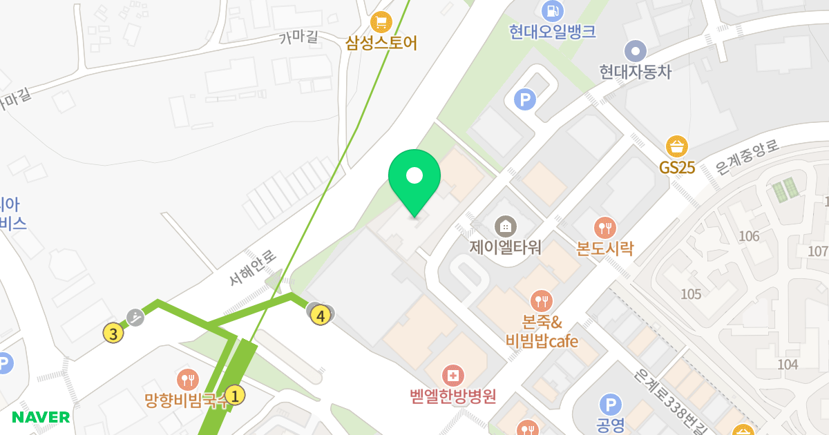 힐스테이트 시흥대야역 위치 지도 - 경기도 시흥시 은계중앙로306번길 78
