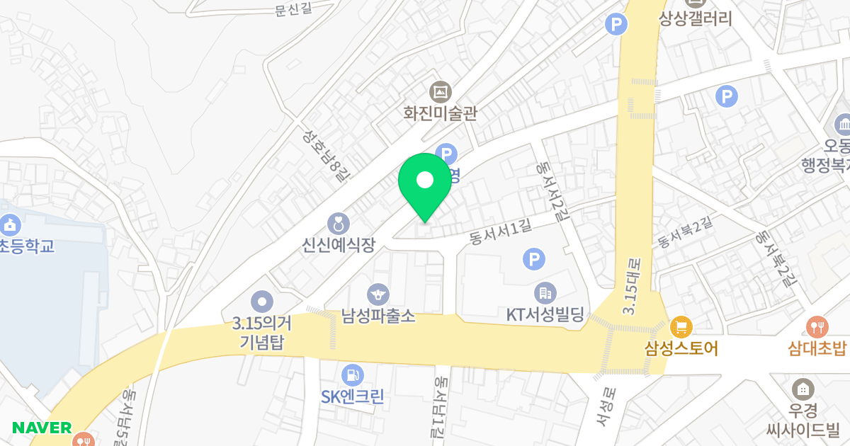 (83-59) 위치 지도 - 경상남도 창원시 마산합포구 동서서1길 11-2
