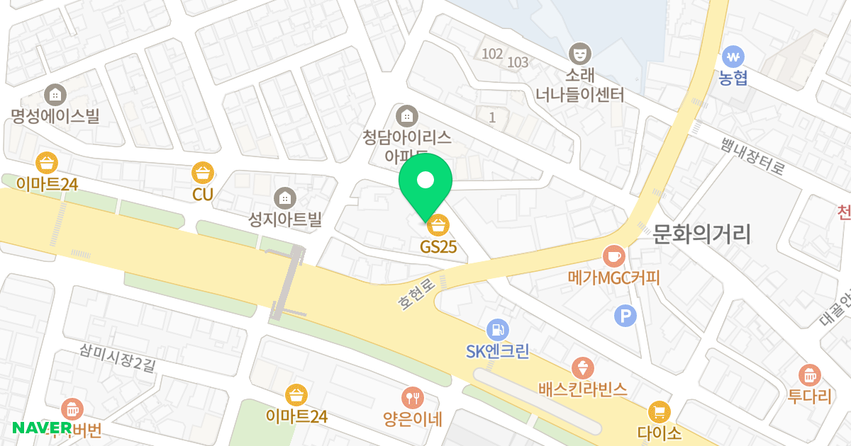 성지타워1차 위치 지도 - 경기도 시흥시 호현로9번길 5