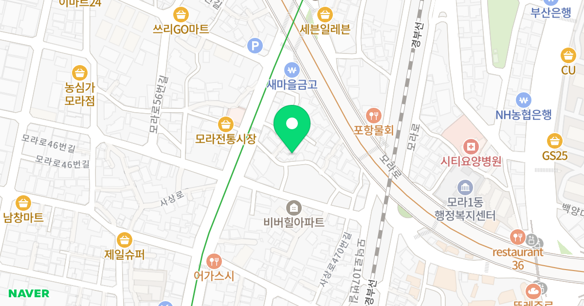 THE HILL 위치 지도 - 부산광역시 사상구 사상로 484-11