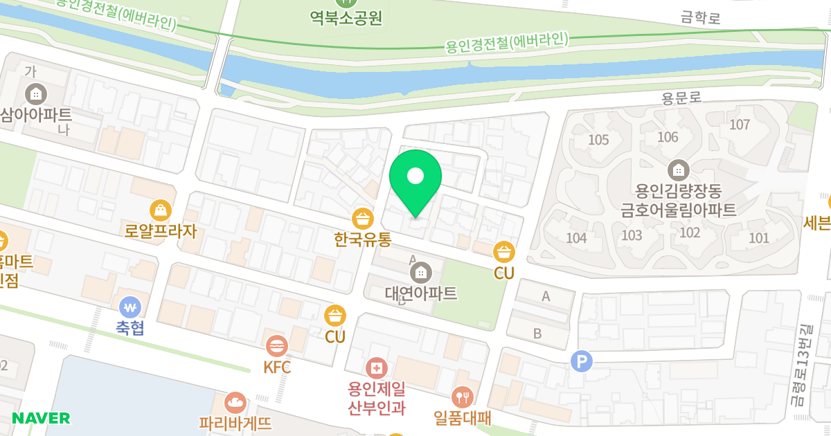 (483-3) 위치 지도 - 경기도 용인시 처인구 중부대로1343번길 10-5