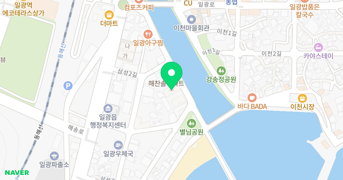 해맞이빌 위치 지도 - 부산광역시 기장군 일광읍 삼성3길 45