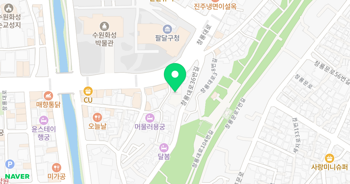 네오빌 위치 지도 - 경기도 수원시 팔달구