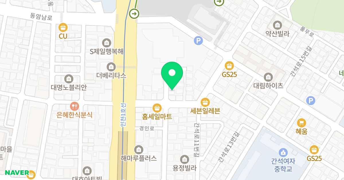 (69-19) 위치 지도 - 인천광역시 남동구 풀무로5번길 4