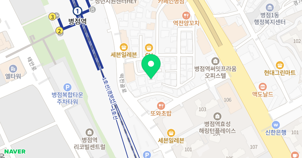 (386-37) 위치 지도 - 경기도 화성시