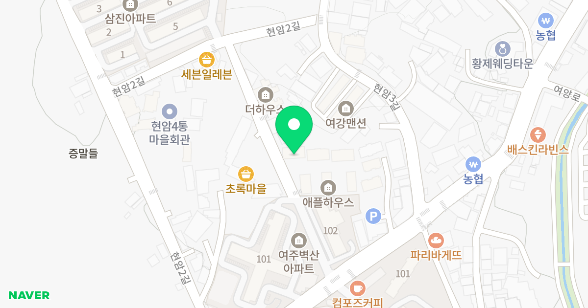 애플하우스 A 위치 지도 - 경기도 여주시 도예로 39-12