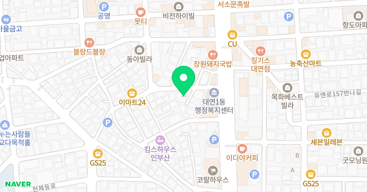드림밸리2 위치 지도 - 부산광역시 남구 유엔평화로22번길 11