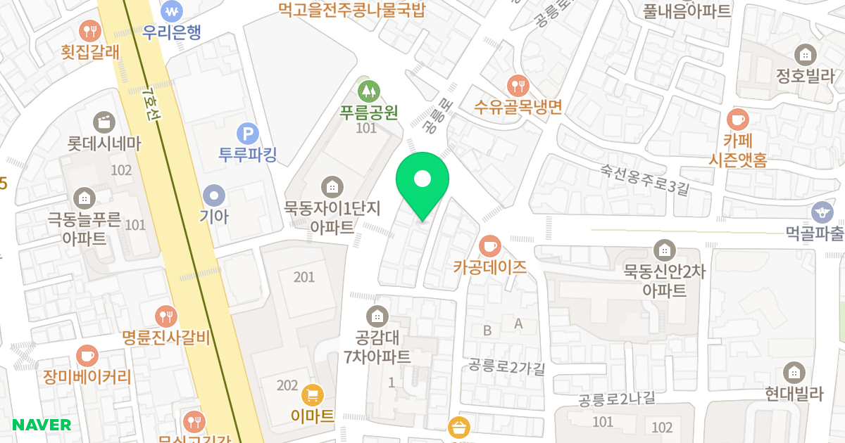 (171-17) 위치 지도 - 서울특별시 중랑구 숙선옹주로 18-8