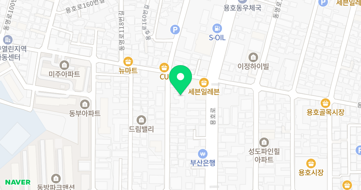 정상네이처빌 3차 위치 지도 - 부산광역시 남구 동명로132번길 81