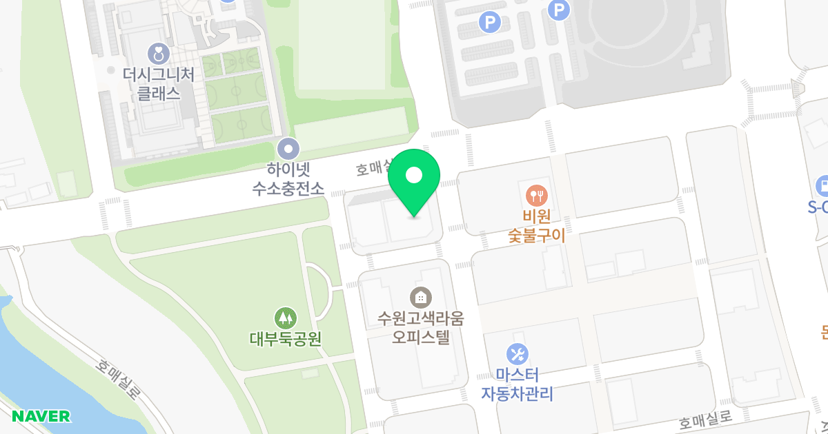 디케이-타워 위치 지도 - 경기도 수원시 권선구 호매실로 21-4