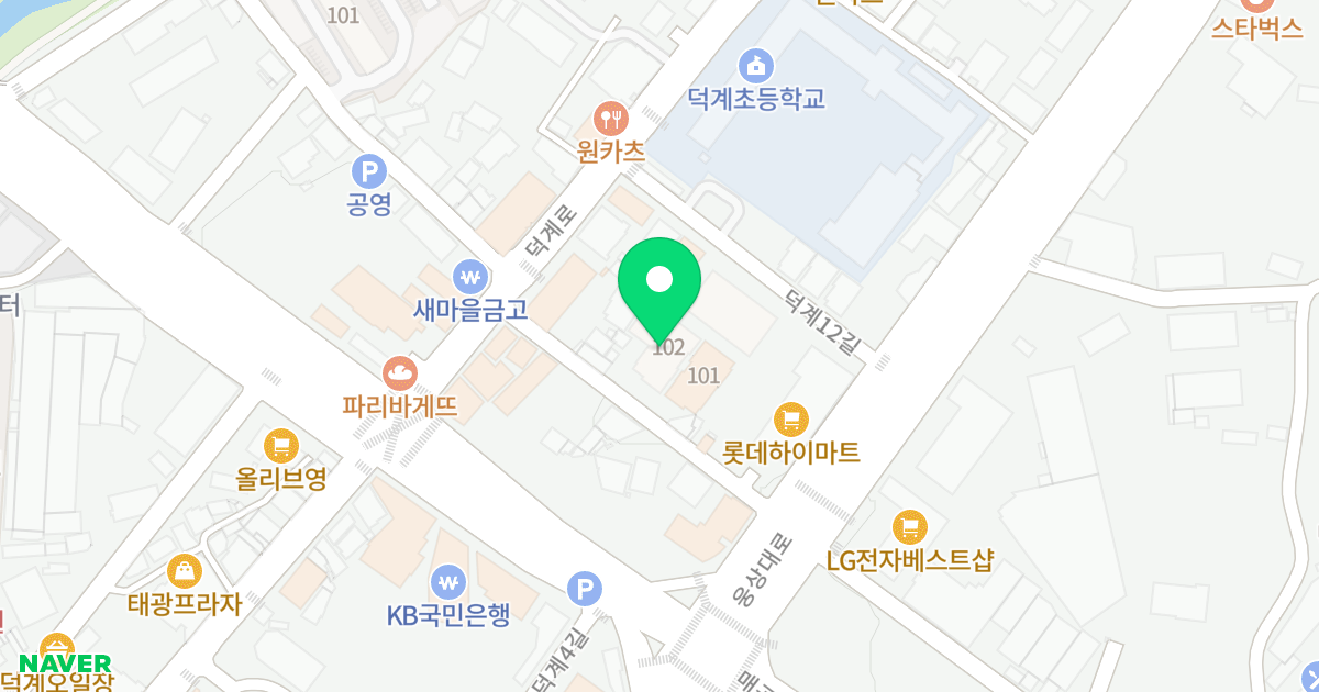 포레스트퀸 102동 위치 지도 - 경상남도 양산시 덕계10길 7