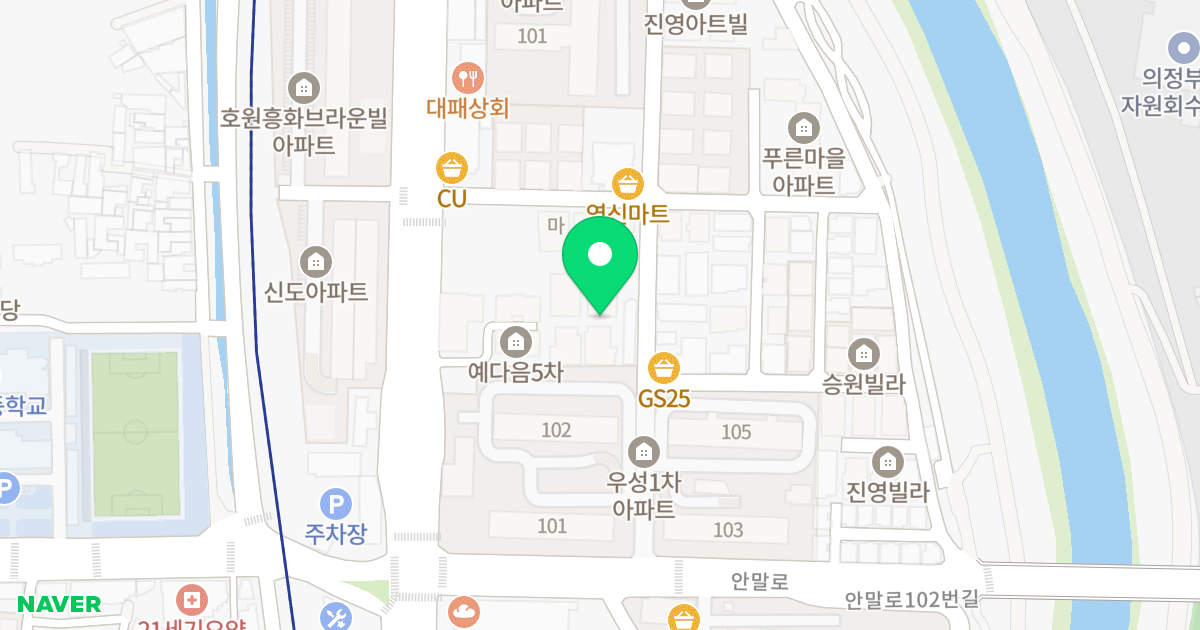 로뎀하이츠빌 위치 지도 - 경기도 의정부시  266