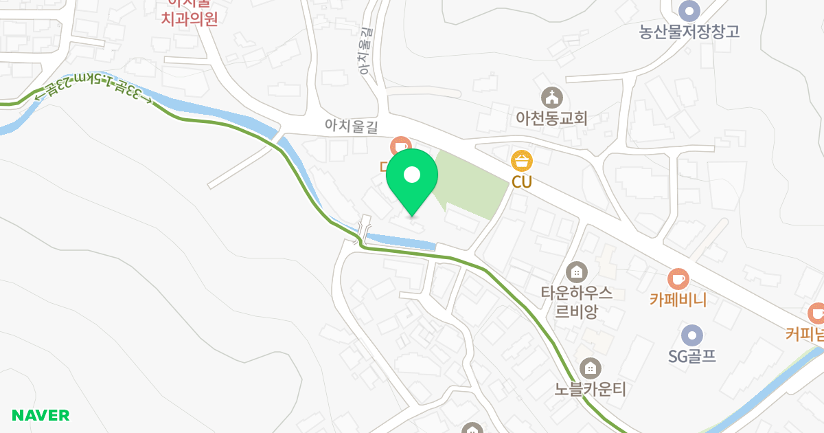 (351) 위치 지도 - 경기도 구리시 아치울길 29-12
