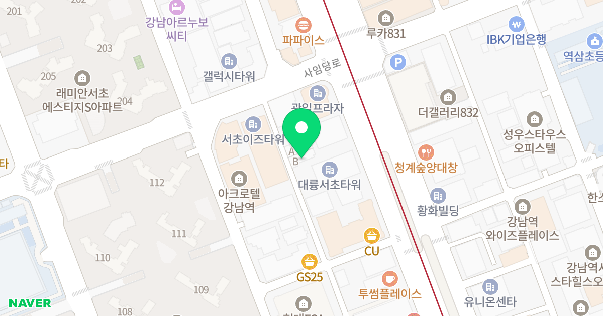 몽헤브B 위치 지도 - 서울특별시 서초구 효령로79길 28