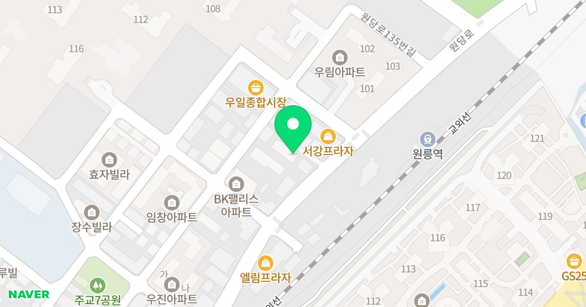 더포레 위치 지도 - 경기도 고양시 덕양구 원당로 119