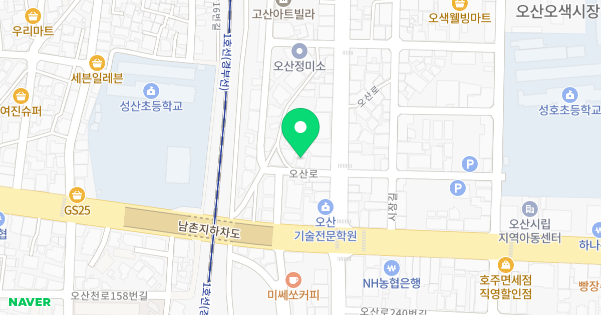 명가 위치 지도 - 경기도 오산시 오산로 251-4