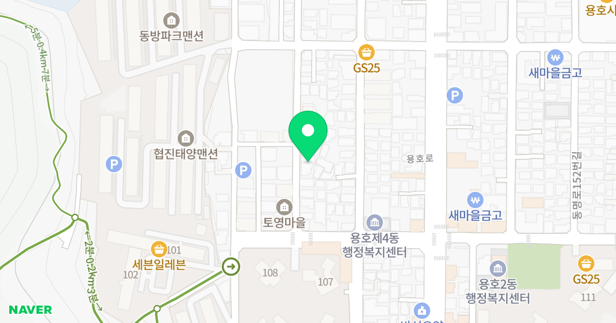 마루세움 위치 지도 - 부산광역시 남구 동명로118번길 141