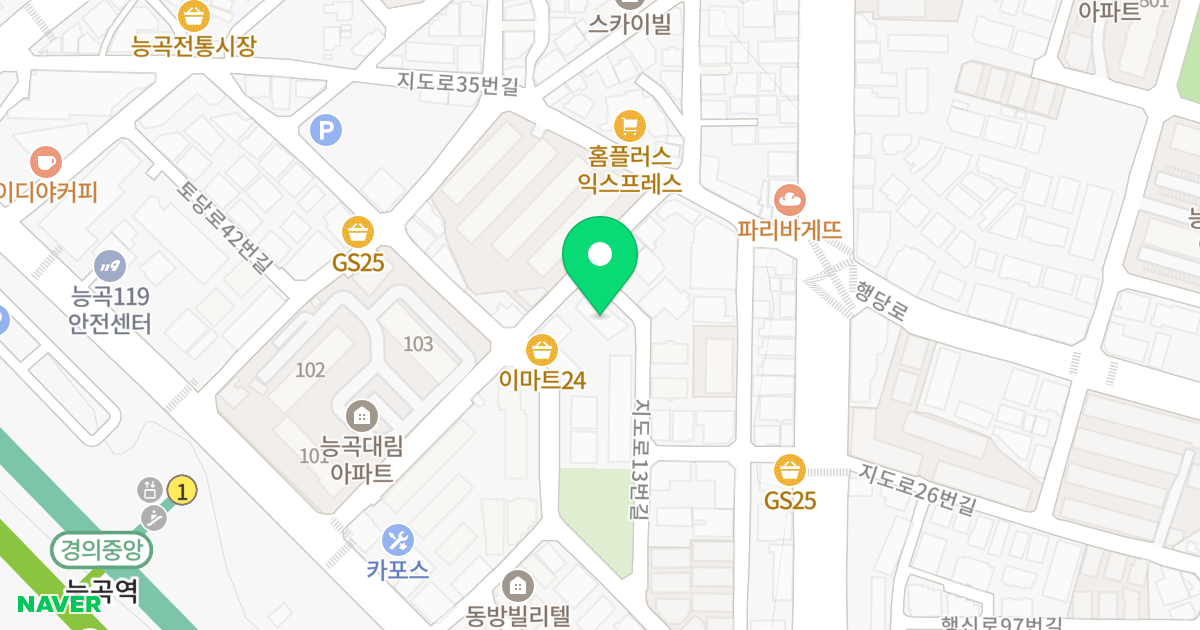 한주팰리스 위치 지도 - 경기도 고양시 덕양구 토당로32번길 32