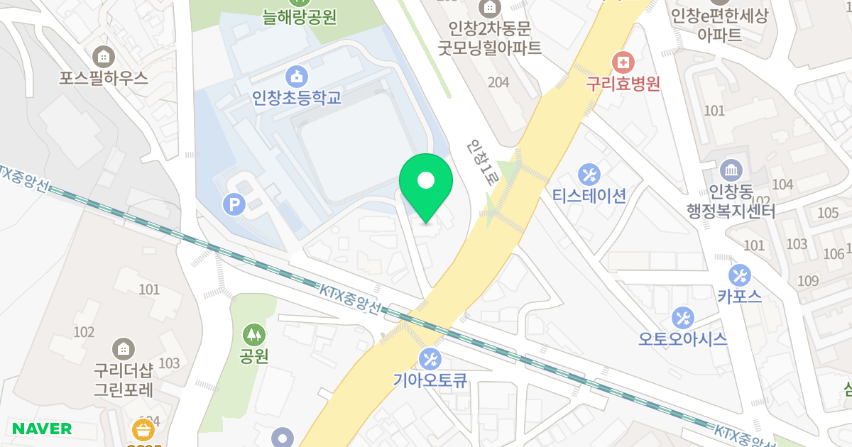 씨티프라임 위치 지도 - 경기도 구리시 동구릉로 37-10