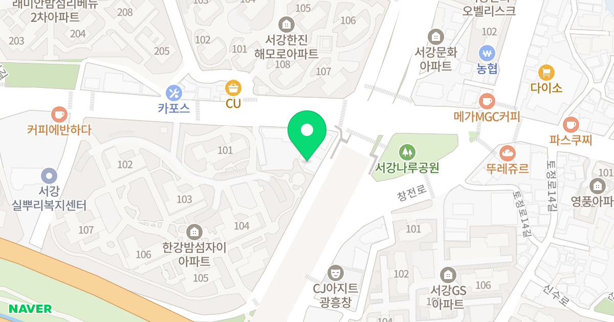 굿피플빌딩 위치 지도 - 서울특별시 마포구 서강로 19