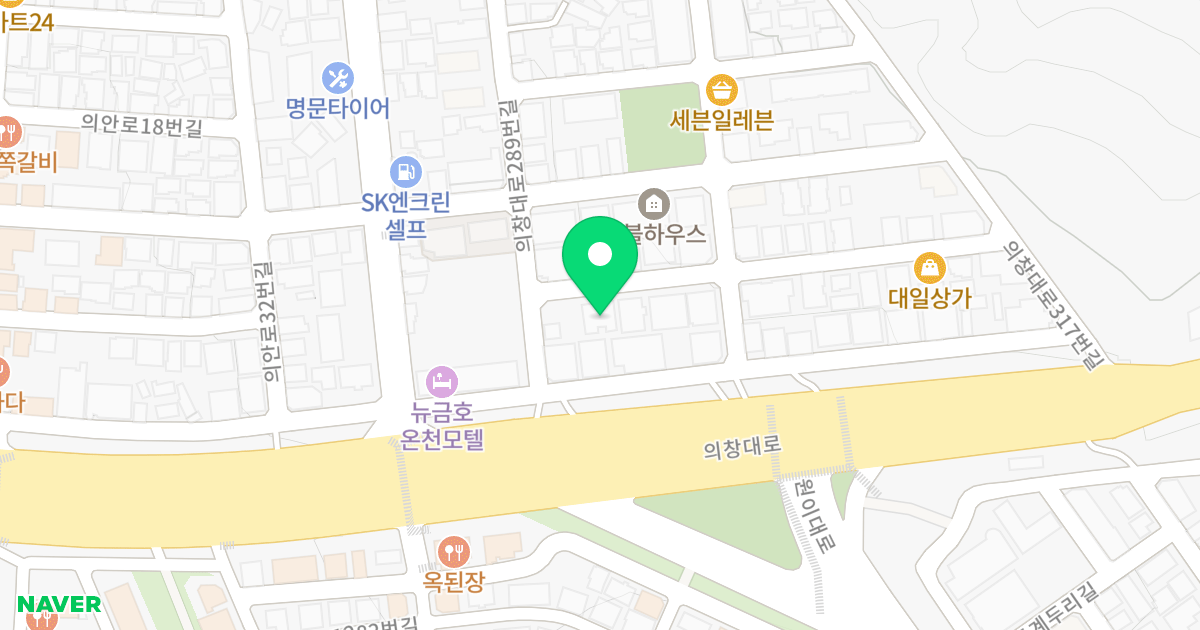 덕산행운빌 위치 지도 - 경상남도 창원시 의창구 의창대로289번길 6-8