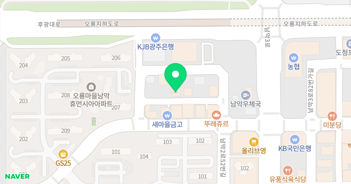(2088) 위치 지도 - 전라남도 무안군 삼향읍 남악2로74번가길 4-5