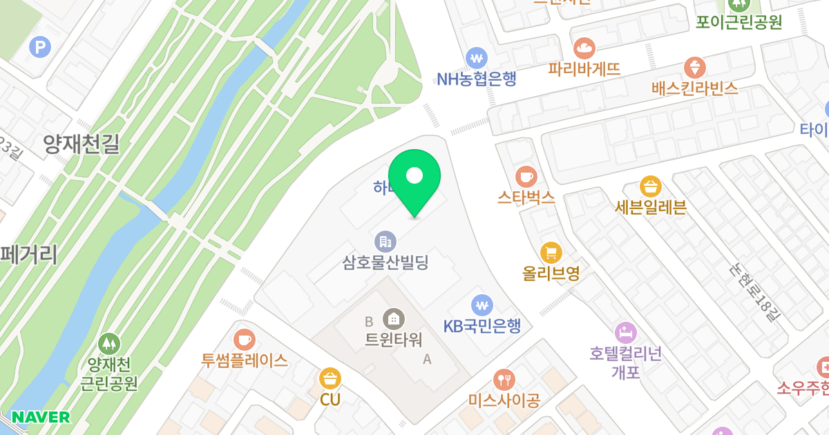 삼호물산빌딩 위치 지도 - 서울특별시 서초구 논현로 87