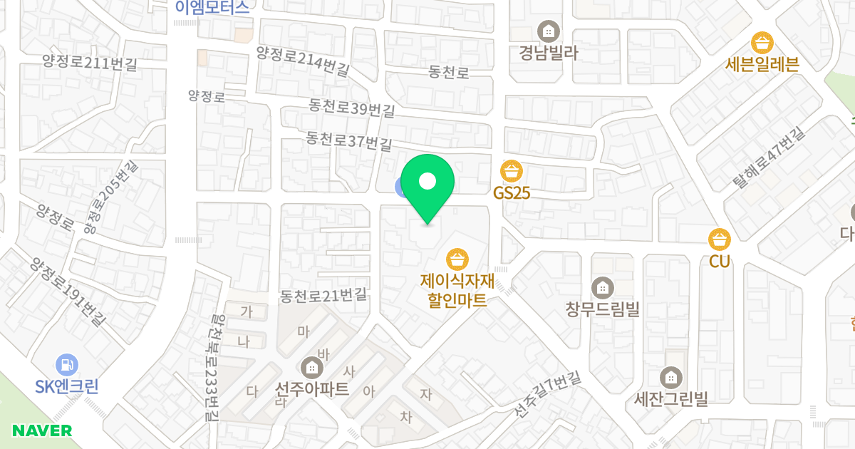 세림타워빌 위치 지도 - 경상북도 경주시 양정로202번길 18