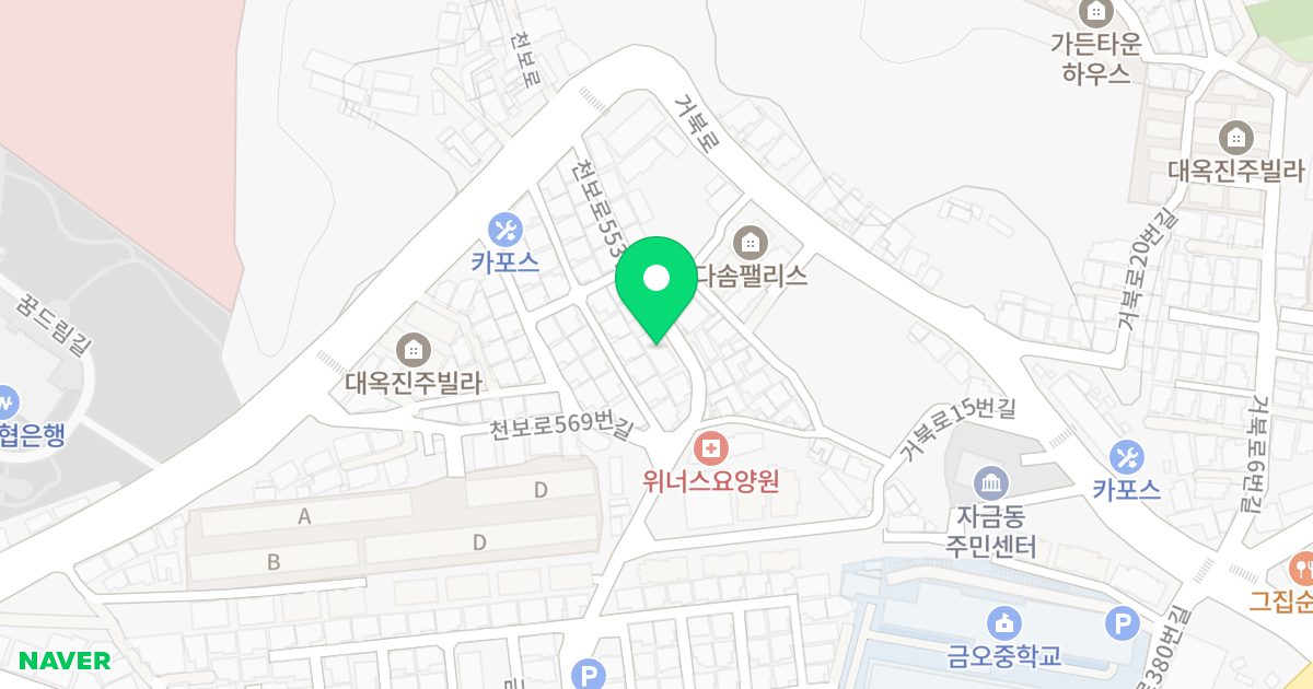 미래빌리지 위치 지도 - 경기도 의정부시