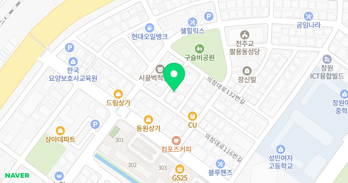 (175-4) 위치 지도 - 경상남도 창원시 의창구 의창대로116번길 19-4