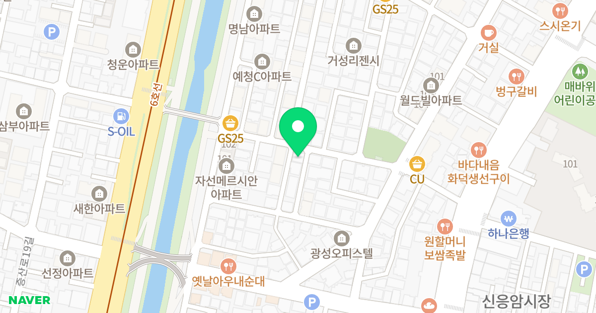 (123-8) 위치 지도 - 서울특별시 은평구 응암로25길 17