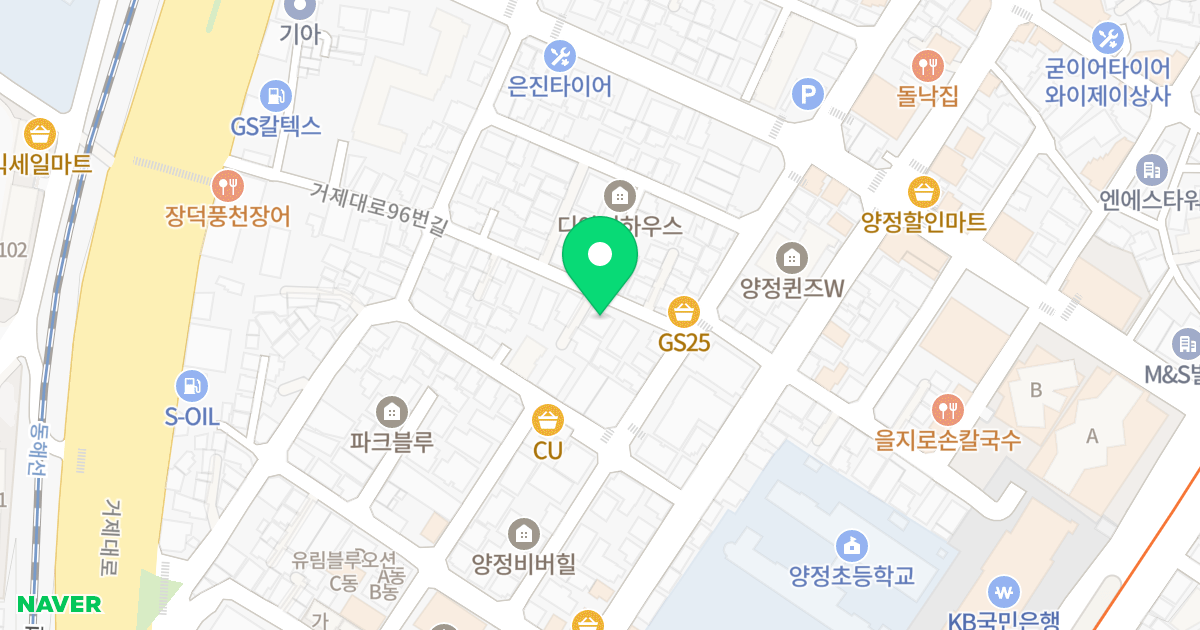하이클래스5 위치 지도 - 부산광역시 연제구