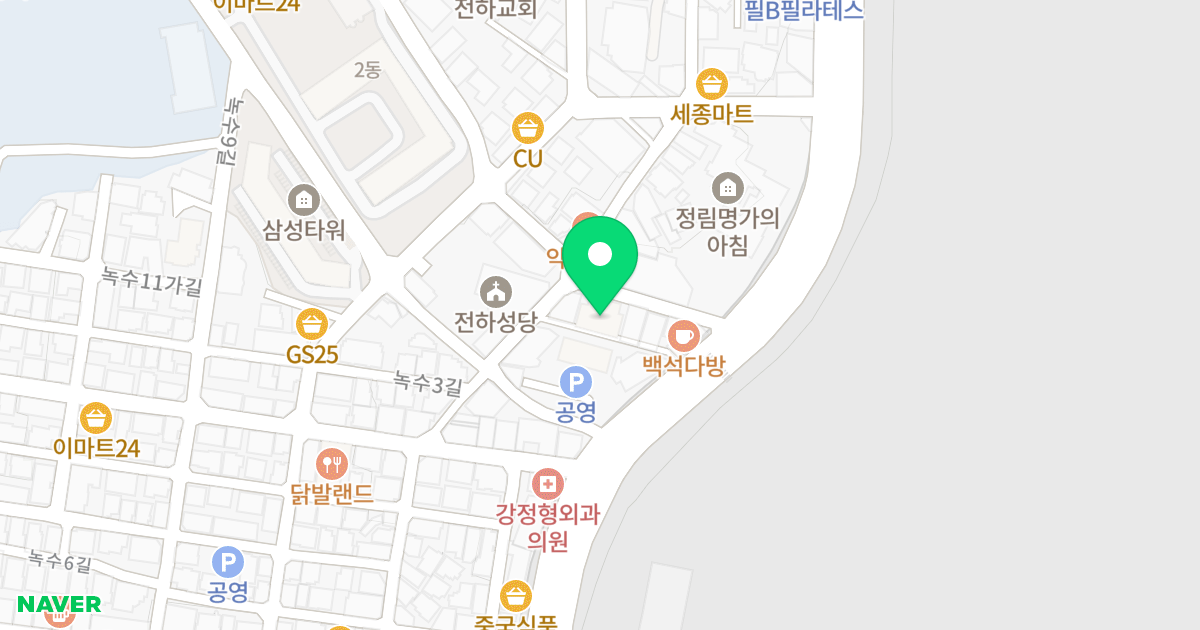 (450-17) 위치 지도 - 울산광역시 동구 녹수1길 7
