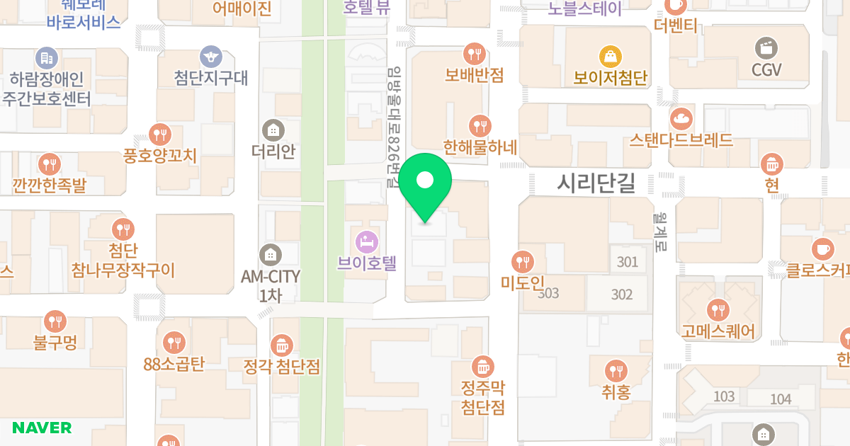 (882-8) 위치 지도 - 광주광역시 광산구 임방울대로826번길 60-14