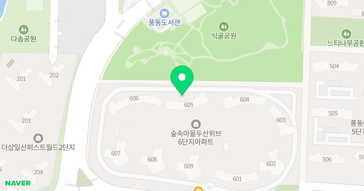 더샵일산엘로이 3단지 위치 지도 - 경기도 고양시 일산동구