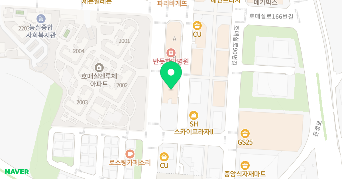 더프라우드 위치 지도 - 경기도 수원시 권선구 호매실로104번길 24-23