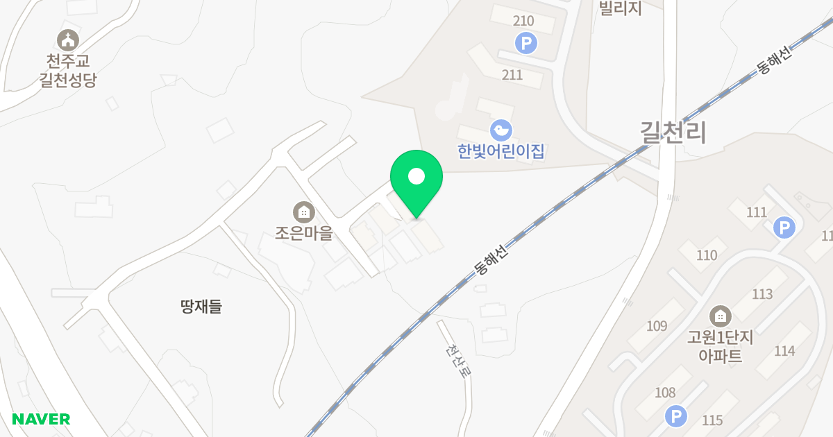 길천명가타운 위치 지도 - 부산광역시 기장군 장안읍 고무로 287-50